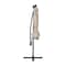 Flash Furniture Sedona 10FT Round Umbrella w/32 Solar LED Lights, Built in Cross Base, Easy Lift/Tilt Function, Tan GM-WL-UU012-TAN-GG - alternate 7